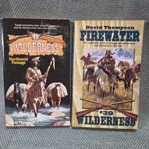 Lot of 2 David Thompson Wilderness Western Paperbacks Nos. 11 & 39